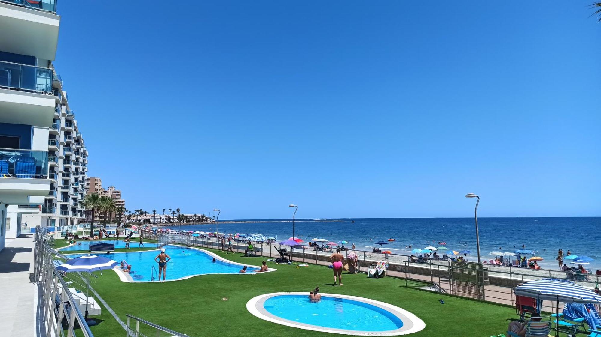 Apartamentos Mar Azul En La Manga Kültér fotó